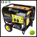 5kw 6.5kVA Handles &amp; Wheels Gerador Portátil de Gasolina